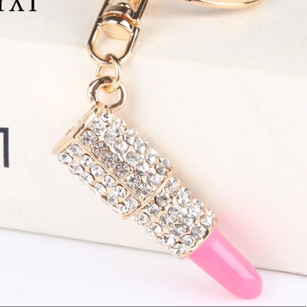 Lipstick Keychain